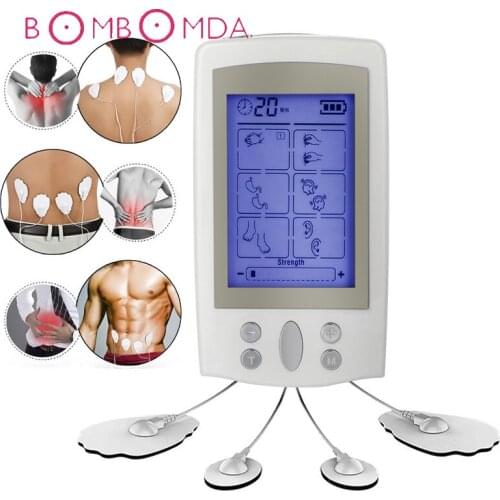 16 Modes Body Massager Vibrator Digital Massager Electronic Stimulator Acupuncture Physical Therapy Smart EMS Electronic Product