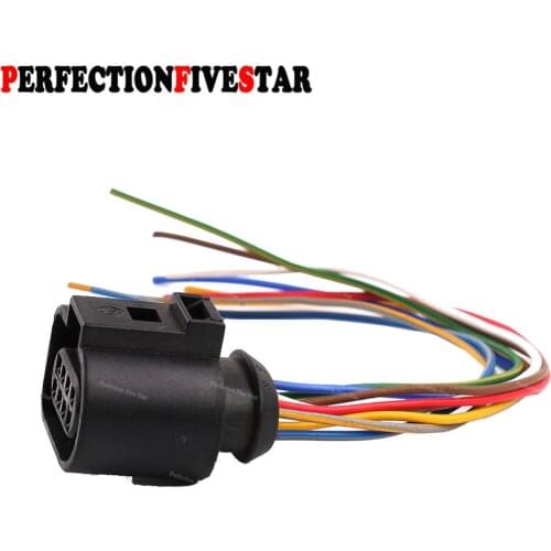 1J0973714 Connector Auto Electric Plug Harness Wire 8 Pin For VW Golf Jetta Passat For Audi A4 A5 A6 A8 TT Q5 2010