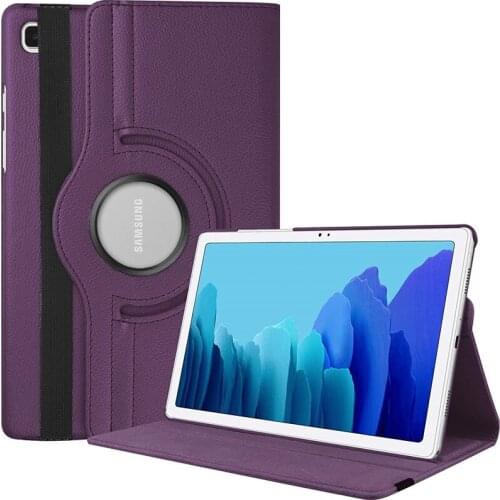 360 Degree Rotating PU Leather Flip Case Cover For Samsung Galaxy Tab A7 10.4 inch Case SM-T500 SM-T505 T500 T505 Tablet Case