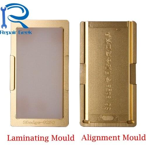Aluminum Silicone Mould Holder For Samsung Galaxy S8 plus S6 S7 Note Edge LCD Glass Lens Laminating Positioning Alignment Mold