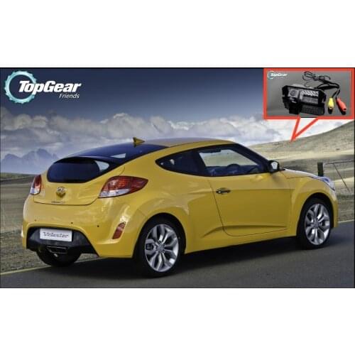 Car Camera For Hyundai Veloster 2011~2015 High Quality Rear View Back Up Camera For TopGear Friends to Use | CCD + RCA