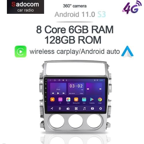 360 Panoramic Camera Carplay 6GB+128GB Android 10.0 Car DVD Player GPS Map WIFI Bluetooth RDS Radio For Suzuki LIANA 2005 -2013