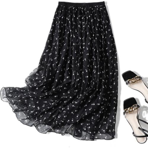 Женские юбки макси Birdsky China At AliExpress