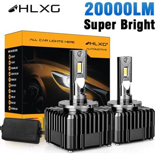 HID D1S LED Car Headlight Bulb canbus headllamp 60W 30000LM 6000K white CSP Chip LED Headlight Kit Bulbs 12V светодиодные л hlxg