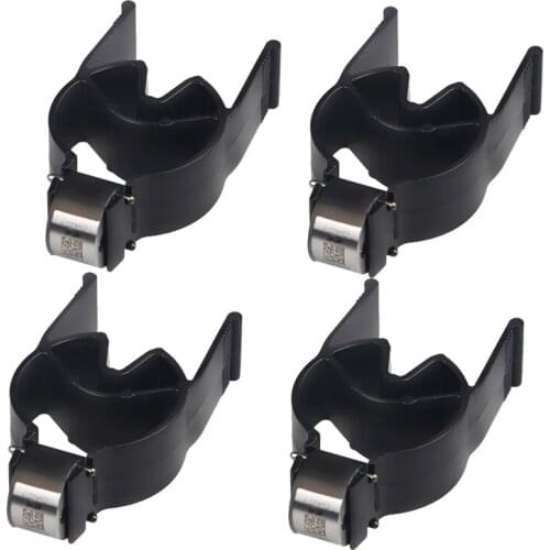 4Pcs Fuel Injector Control Valve For 9308-621c 9308z621c 28239294 28440421 For Renault KIA Nissan Citroen Black