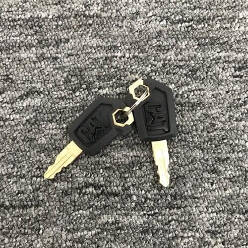 For kobelco CAT SANY HITACHI DAEWOO KOMATSU Excavator Keys The excavator the lock the key parts Mechanical key