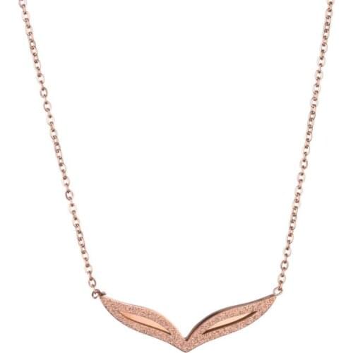 316L Stainless Steel 2020 New Fashion Fine Summer Focus Jewelry Mask Fox Eye Choker Collier Necklaces & Pendants For Women N-46