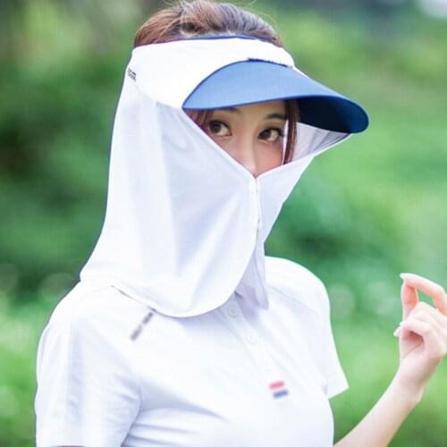 Summer Sunscreen Golf Headscarf Men Women Ice Silk Neck Cover Men Women Summer Sunscreen Headscarf Ice Silk Neck Cover Hooded Ma