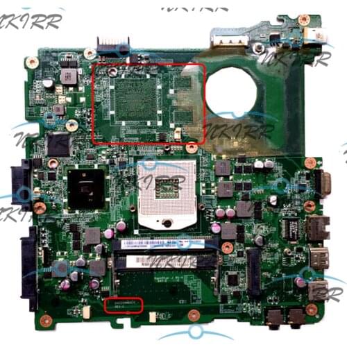 DA0ZQ9MB6C0 ZQ9 MBR9Y06001 MBNBP06002 HM55 DDR3 motherboard for Acer aspire 4738 4738G 4738Z 4738ZG