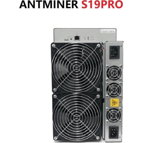 Most Profitable S19 Pro 110TH/S Bitcoin Miner Antminer S19 Pro 110T With Power Supply Bitmain Mining SHA-256