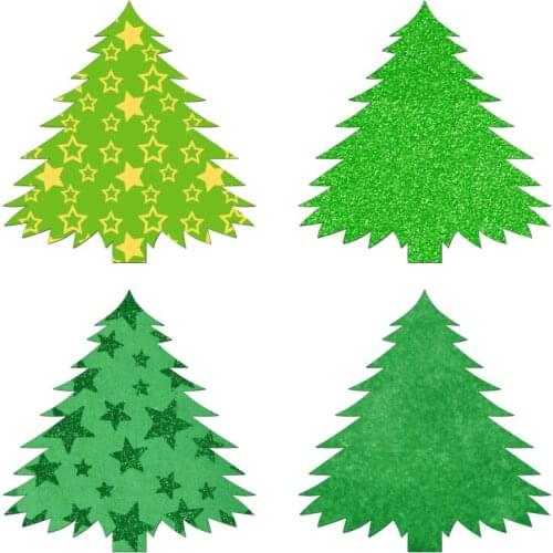 New Christmas tree Wooden die Scrapbooking C-2-1 Cutting Dies