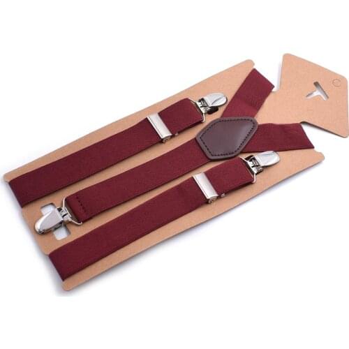 New Classic Man and Woman Casual suspensorio masculino Boutique fashion high quality suspender for Girlfiend or Boyfriend gifts