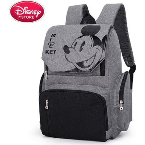 Disney Mickey diaper bag backpack fashion practical mummy bag large capacity multifunctional outing handbag portable backpack
