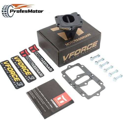 Motorcycle carbon fiber intake valve reed valve set v-force 3 for Kawasaki 125cc 250cc 300cc kdx Kmx KX 125 zx150 / kr150