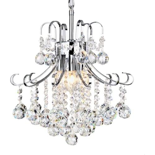 TOP Quality Mini Modern Crystal Chandelier Light Chrome Crystal Chandelier Light Lighting Guaranteed 100%+Free shipping