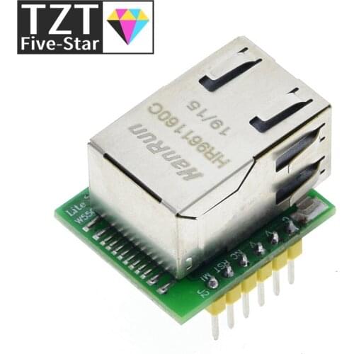 TZT Smart Electronics USR-ES1 W5500 Chip New SPI to LAN/ Ethernet Converter TCP/IP Mod