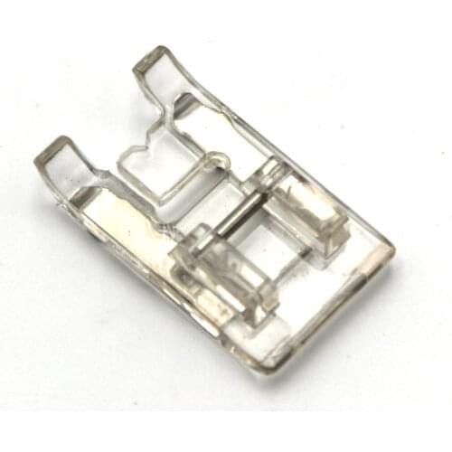 1Pcs Transparent DIY Sewing Pattern Presser Foot for Household Sewing Machines Fine Needle Applique Sewing Machine Foot 7303