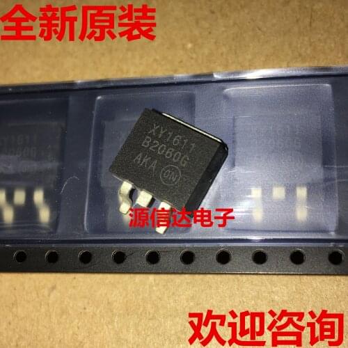 5PCS Newly imported B2060G MBRB2060CT4G20A60V TO 263 original spot real picture shooting