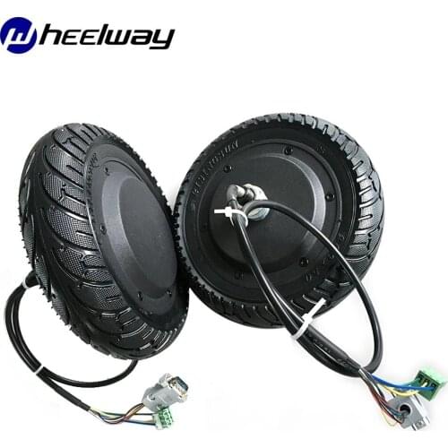 8 inch Single Shaft And Double Shaft Encoder DC Brushless Servo Hub Motor Intelligent Robot Report DIY