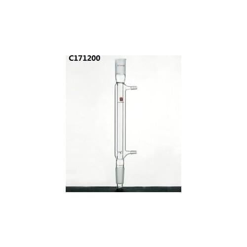 C171200 ,Condenser, Distillation, Joints:14/20, Jacket Height:200mm, Column Overall Height:280mm, Hose connection:8mm