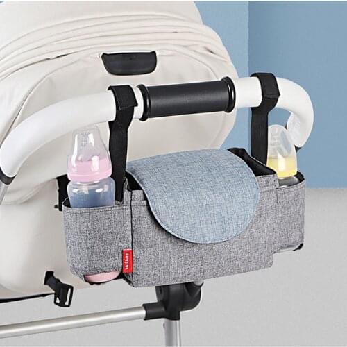 Baby Stroller Organizer Bottle Cup Holder Diaper Bags Maternity High Quality Nappy Bag Accessories for Portable Baby Carriage