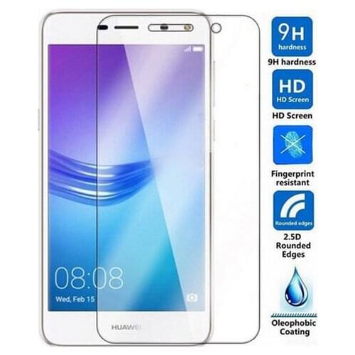 For Huawei Y5 2017 Tempered Glass Guard 9H Protective Film Explosion-proof LCD Screen Protector For MYA-L02 MYA-L03 MYA-L22