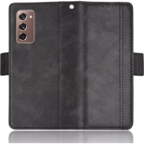 For Samsung Galaxy Z Fold 2 Case Wallet Flip Style Leather Magnet Phone Bag Cover For Samsung Galaxy Z Fold2 5G With Photo Frame