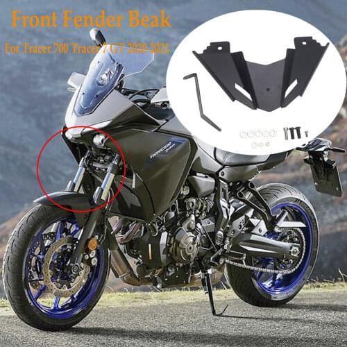 Front Fender Mount Holder Beak Hugger Wheel Cover Fairing Extension For YAMAHA TRACER700 Tracer 700 Tracer 7 GT 2020 2021
