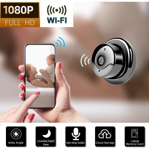 FEISDA 1080P Mini IP Camera Wireless Wifi Indoor Home Security Surveillance Camera Pet Baby Monitor P2P Remote Watch