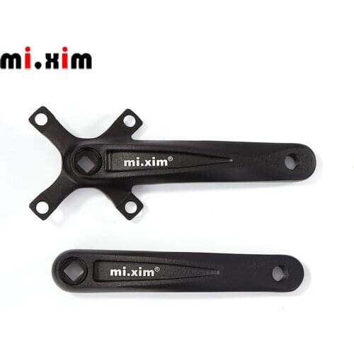 Mi Xim 64-104mm BCD Bicycle Crank Set Aluminum Alloy Mountain MTB Bike Repair Parts 170mm Cycling Equipment for 120 Square Hole