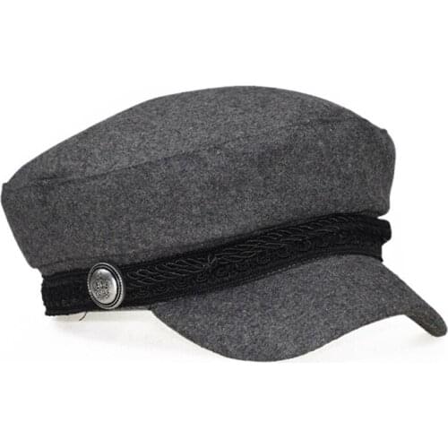 2021 New Unisex Baseball Cap Winter Casual French Style Elegant Fashion Solid Color High Quality Beret Winter Warm Cap Cold Caps
