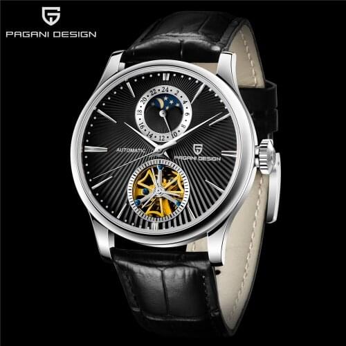 NEW PAGANI Design Luxury Brand Watch Men Automatic Watch Man Stainless Steel Waterproof Sport Mechanical Wristwatch Reloj Hombre