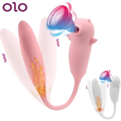 Oral Sex Vagina Sucking Vibrator Vibrating Egg Heating G Spot Vibrator Sucker Clitoris Stimulator Wearable Dildo Vibrator