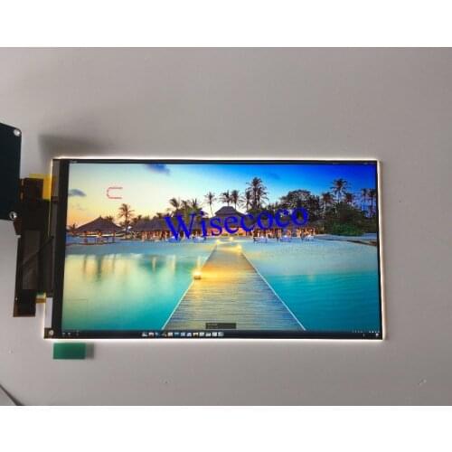 Original new 2160x3840 5.5 inch 4k For Wanhao duplicator 7 DLP 3D printer LCD screen display panel (removed backlight)