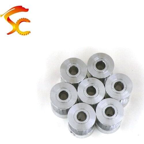 3D printer pulley T2.5 14 teeth bore 5mm T2.5 14 teeth timing pulley fit for T2.5 belt width 10mm