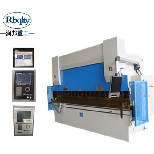 WE67K-100ton 4 meter DA52S CNC Electric hydraulic bending machine with double servo motors