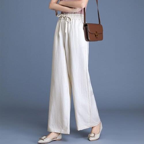 Женские льняные брюки XISTEPS China At AliExpress