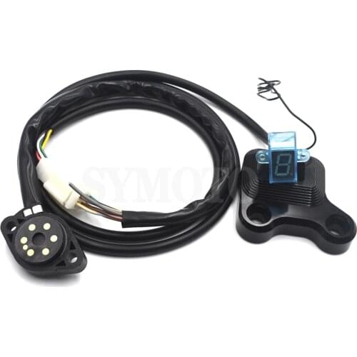For Benelli 300 TNT300 BN300 BJ250-15 BJ300GS TNT 300 Motorcycle LCD 1-6 Level Gear Indicator Digital Gear Meter With Bracket