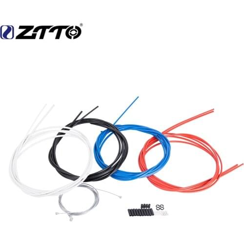 ZTTO MTB Mountain Bike Road Bicycle Shifting Shift hose Brake Hose Wire Control Line Hose Cable Set brake Inner Wire Housing Kit
