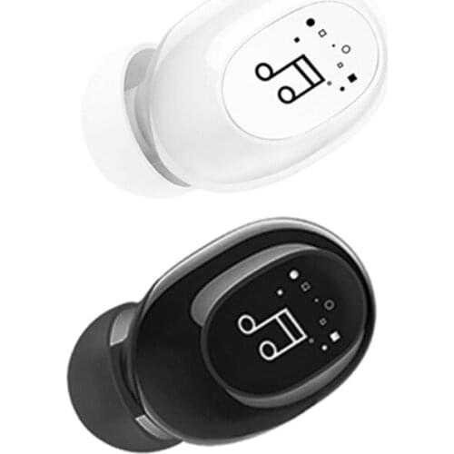 1PC Bluetooth 5.0 Wireless Earbuds in Ear Built in Mic Headset TWS Stereo Ture Headphones Premium Sound with Deep Bass