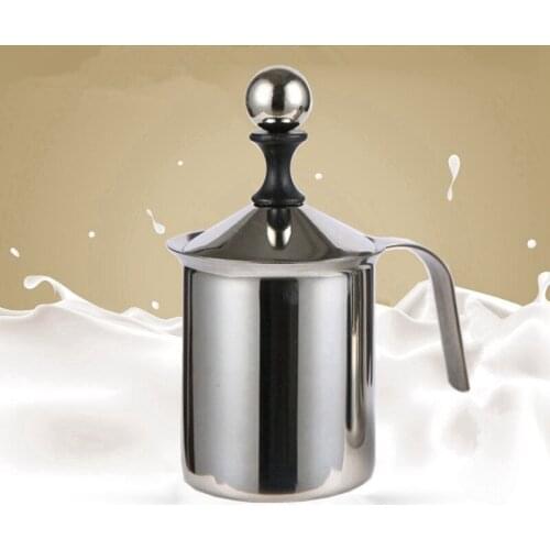 1PC 400ML Modern Stainless Steel 304 Coffee Chocolate Tea Moka Cappuccino Cafe Milk Bubble Coffee Latte Art Pot PH 003