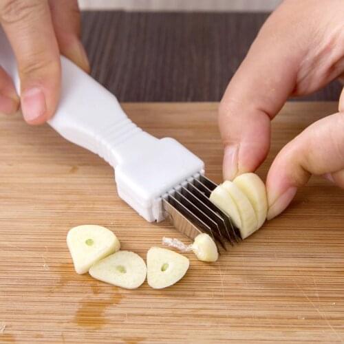 1Pcs Portable Fruit Peeler Onion Cutter Cooking Tools Stainless Steel Vegetable Knife Onion Slicer Kitchen Gadgets