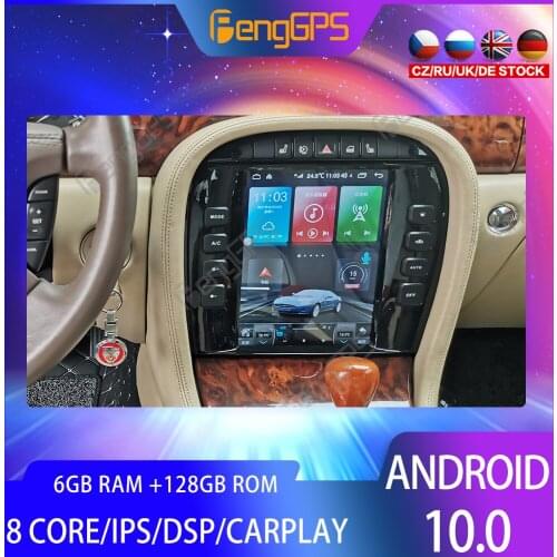 128G Android10 PX6 DSP For Jaguar XJ 2004 - 2008 Car DVD GPS Navigation Auto Radio Video Stereo Multifunction CarPlay HeadUnit