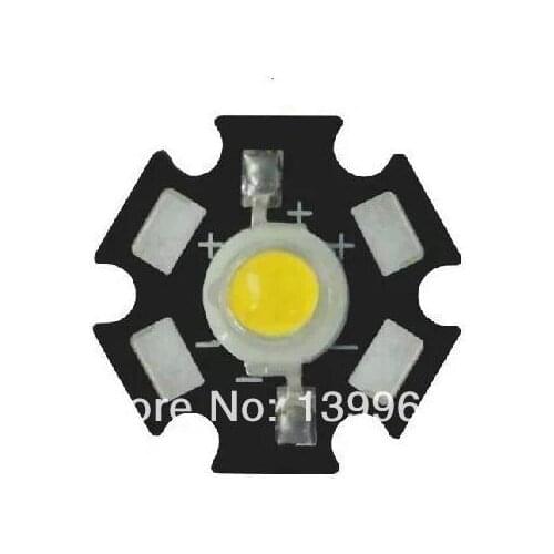 5PCS 5W High Power Warm White LED Light Emitter 2800-3200K with 20mm PCB