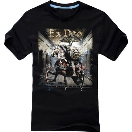 6 kinds vintage EX DEO Streetwear Rock Brand 3D Knight shirt heavy Dark Metal Punk fitness 100%Cotton skateboard Rocker