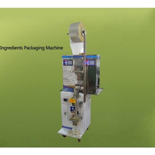 1pc Automatic Sealing Machine,back seal automatic packaging machine, granules,food, Medicinal material, tea bags
