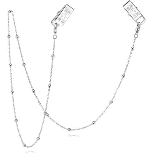 Mask Chain Holder For Women Dids Trendy Masks Lanyard Artifact Portable Stainless Steel Necklace Jewelry Students Wholesale C030