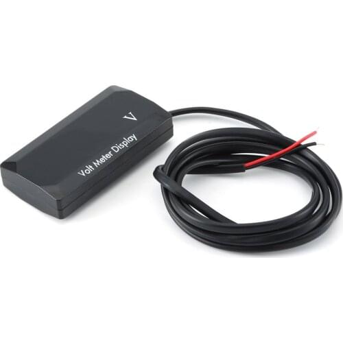 Mini LED Display Digital Voltmeter Panel Volt Voltage Meter Tester Reverse connection protection 12V For Car motorcycle