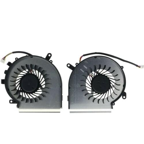 JIANGLUN NEW CPU+GPU Cooling Fan For MSI GE62 GE62VR GL62M GL62VR GP62MVR MS-16JB MS-16J9