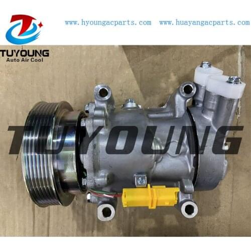 Compressor SD6V12 Auto Air Conditioner A/C Parts For Renault Kango 1.6 NV200 1.5 8200953359